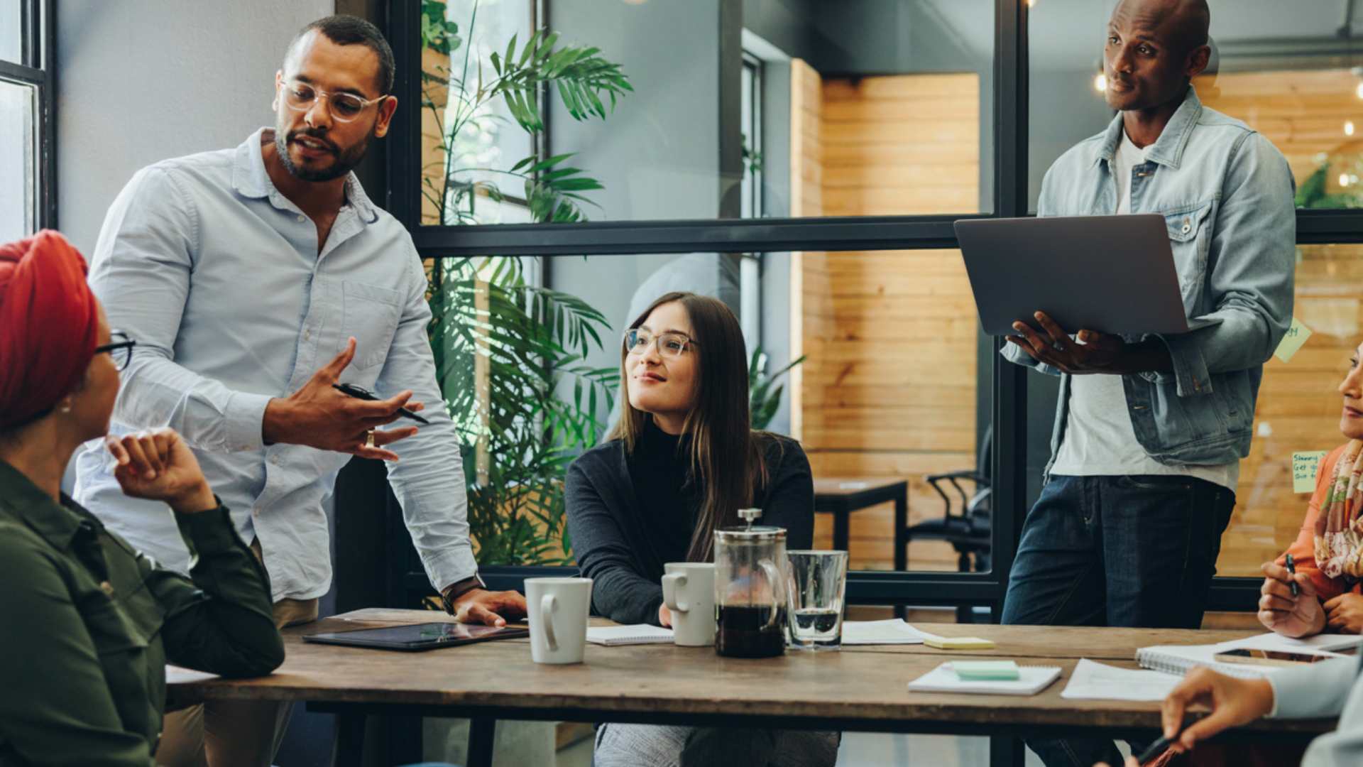 A Fostering Diversity In Tech People In Meeting