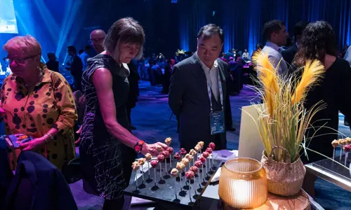 Cake pops at conference
