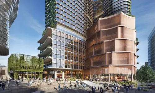 Artists render of Tech Central